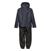 Kids Packable Rainset Outerwear Rainwear Sets & Coveralls Sininen Tretorn