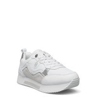 Material Mix Active City Sneaker Matalavartiset Sneakerit Tennarit Valkoinen Tommy Hilfiger