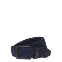 Denton Elastic 3.5 Accessories Belts Braided Belt Sininen Tommy Hilfiger