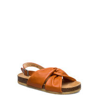 Sandals - Flat - Open Toe - Op Shoes Summer Shoes Sandals Ruskea ANGULUS