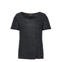 4906 - Tami T-shirts & Tops Short-sleeved Musta SAND