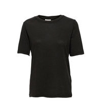 Emma Tee T-shirts & Tops Short-sleeved Musta Gina Tricot