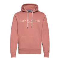 Tommy Logo Hoody Huppari Vaaleanpunainen Tommy Hilfiger