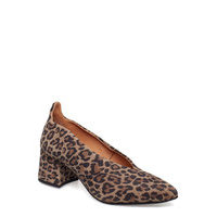 Helena Shoes Heels Pumps Classic Ruskea Pavement