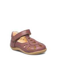 Sandals - Flat - Closed Toe - Shoes Summer Shoes Sandals Vaaleanpunainen ANGULUS