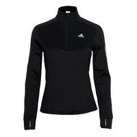 Own The Run 1/2 Zip Warm Sweatshirt W Svetari Collegepaita Musta Adidas Performance, adidas Performance