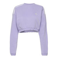 Crop Crew Sweatshirt W Svetari Collegepaita Sininen Adidas Performance, adidas Performance