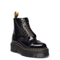 Vegan Sinclair Black Oxford Shoes Boots Ankle Boots Ankle Boot - Flat Musta Dr. Martens