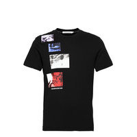 Urban Skate Multi Graphic Tee T-shirts Short-sleeved Musta Calvin Klein Jeans