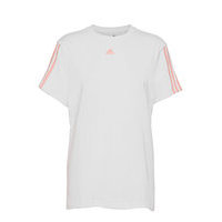 Essentials Boyfriend Cut 3-Stripes Tee W T-shirts & Tops Short-sleeved Valkoinen Adidas Performance, adidas Performance