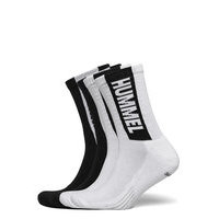 Hmllegacy Core 4-Pack Socks Mix Underwear Socks Regular Socks Monivärinen/Kuvioitu Hummel