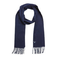 Plain Lambswool Scarf Accessories Scarves Winter Scarves Sininen Barbour