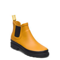 Rain Boots - Low With Elastic Shoes Boots Ankle Boots Ankle Boot - Flat Keltainen ANGULUS