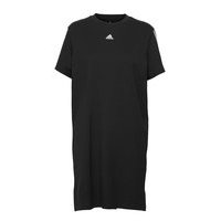 Essentials Loose 3-Stripes Dress W Lyhyt Mekko Musta Adidas Performance, adidas Performance