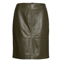 Slfolly Skirt Polvipituinen Hame Vihreä Soaked In Luxury, Soaked in Luxury