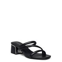 Lana Mule Shoes Summer Shoes Flat Sandals Musta Michael Kors