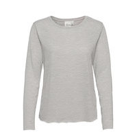 10 The Otee Long Sleeve T-shirts & Tops Long-sleeved Harmaa My Essential Wardrobe