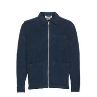 The Organic Corduroy Jacket - Matt Farkkutakki Denimtakki Sininen By Garment Makers