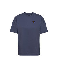 Over D T-Shirt T-shirts & Tops Short-sleeved Sininen Lyle & Scott