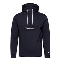 Hooded Half Zip Sweatshirt Huppari Sininen Champion