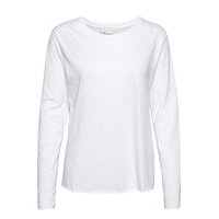 10 The Otee Long Sleeve T-shirts & Tops Long-sleeved Valkoinen My Essential Wardrobe
