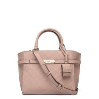 Bea Society Satchel Bags Hand Bags Vaaleanpunainen GUESS