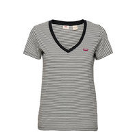 Perfect Vneck Annalise Stripe T-shirts & Tops Short-sleeved Musta LEVI´S Women