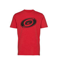 Carolina Hurricanes Mono Premium Marl Graphic T-Shirt T-shirts Short-sleeved Punainen Fanatics