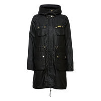 B.Intl Monza Wax Outerwear Parka Coats Musta Barbour