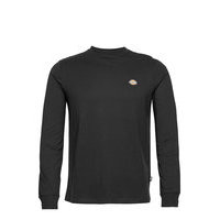 Ls Mapleton Tee W T-shirts & Tops Long-sleeved Musta Dickies