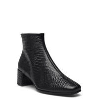 Shape Squared 35 Shoes Boots Ankle Boots Ankle Boot - Heel Musta ECCO