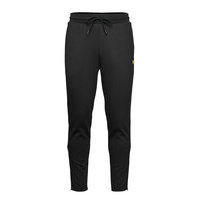 Fly Fleece Trackies Collegehousut Olohousut Musta Lyle & Scott Sport