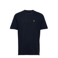 Relaxed Pocket T-Shirt T-shirts Short-sleeved Sininen Lyle & Scott