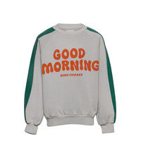 Good Morning Sweatshirt Svetari Collegepaita Harmaa Bobo Choses