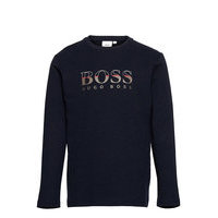 Long Sleeve T-Shirt T-shirts Long-sleeved T-shirts Sininen BOSS