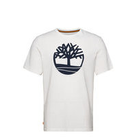 Kbec River Tree Tee T-shirts Short-sleeved Valkoinen Timberland