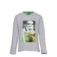 Long-Sleeved T-Shirt T-shirts Long-sleeved T-shirts Harmaa Star Wars