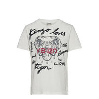 T-Shirt T-shirts Short-sleeved Valkoinen Kenzo