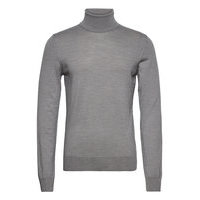 Lyd Merino Turtleneck Sweater Knitwear Turtlenecks Harmaa J. Lindeberg