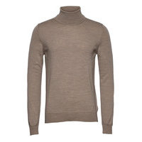 Lyd Merino Turtleneck Sweater Knitwear Turtlenecks Beige J. Lindeberg