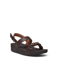 Lottie Chain Back-Strap Sandals Shoes Summer Shoes Flat Sandals Ruskea FitFlop