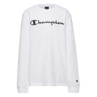 Long Sleeve T-Shirt Svetari Collegepaita Valkoinen Champion