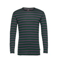 Trio Rib Tobias T-shirts Long-sleeved Monivärinen/Kuvioitu Mads Nørgaard