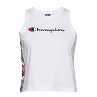 Tank Top T-shirts & Tops Sleeveless Valkoinen Champion