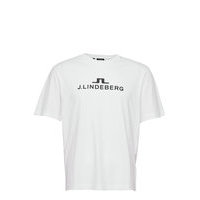 Alpha T-Shirt T-shirts Short-sleeved Valkoinen J. Lindeberg Ski