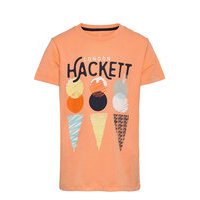 Ice Cream T B T-shirts Short-sleeved Oranssi Hackett London