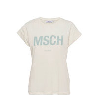 Alva Msch Std Seasonal Tee T-shirts & Tops Short-sleeved Kermanvärinen MOSS COPENHAGEN