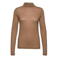 Rodebjer Kena T-shirts & Tops Long-sleeved Beige RODEBJER