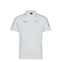 Amr Tape Shoulder T-shirts Short-sleeved Valkoinen Hackett London