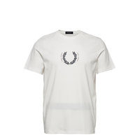 Laurel Wreath Tee T-shirts Short-sleeved Valkoinen Fred Perry